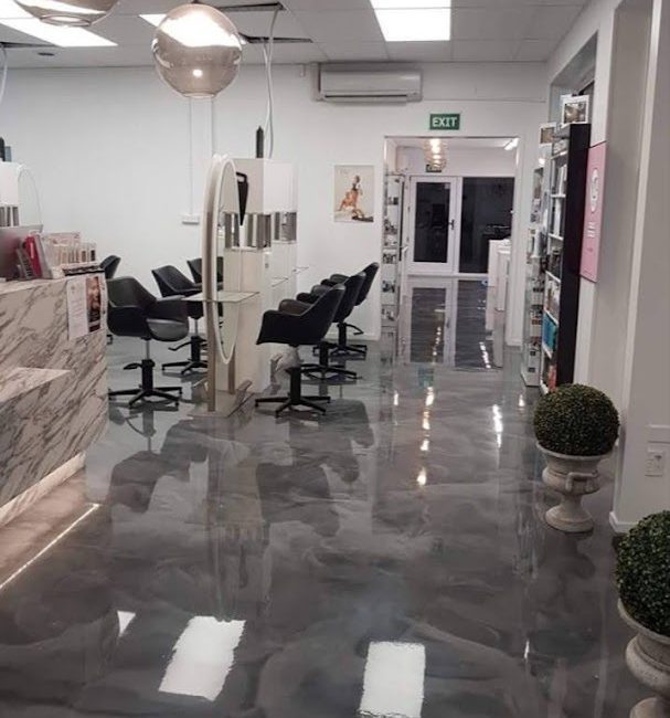 Epoxidharzboden in gewerblichen Innenräumen