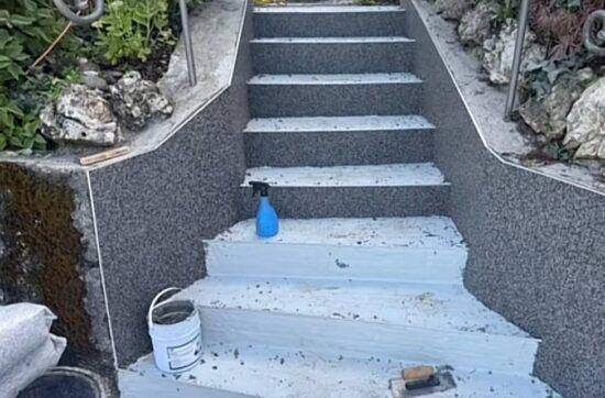 Steinteppich Treppe Köln – Rutschfest & pflegeleicht