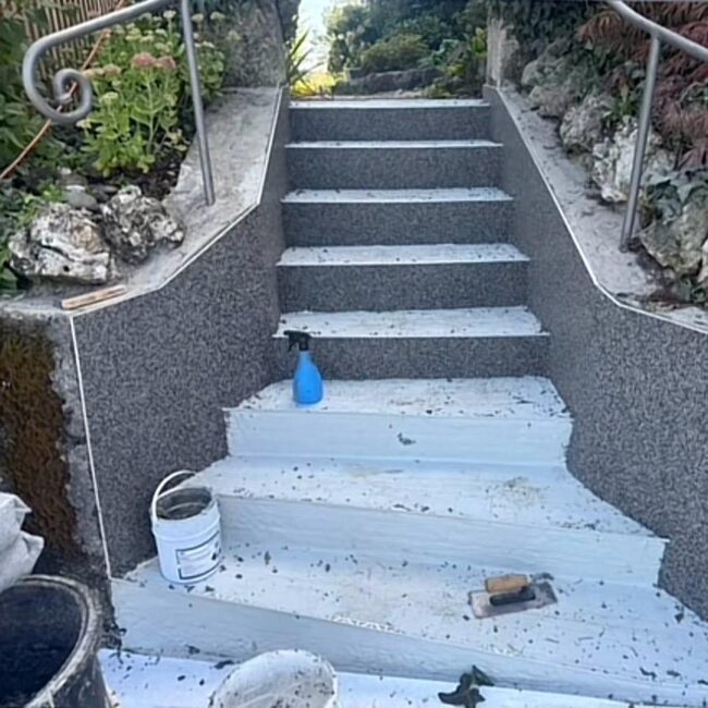 Steinteppich Treppe Köln – Rutschfest & pflegeleicht