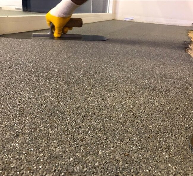 Natürliche Optik durch echte Steinmischungen